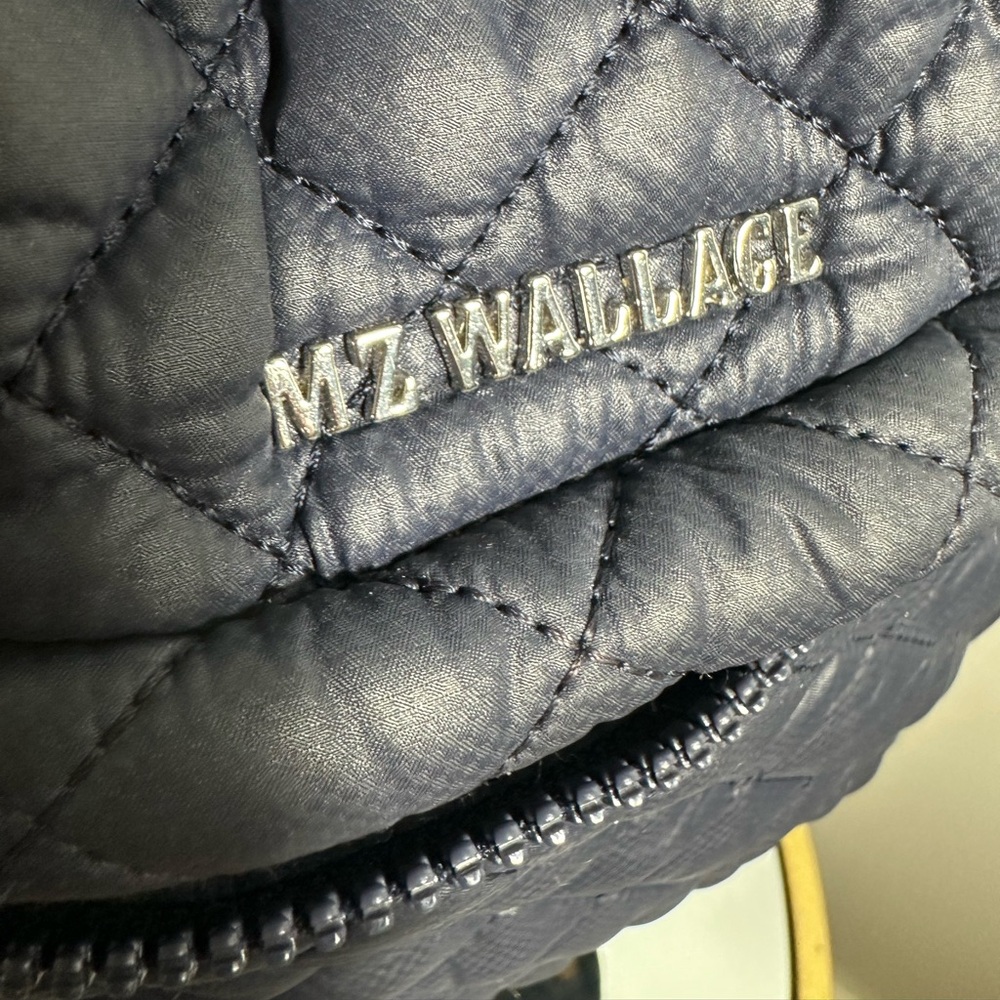 MZ Wallace Metro Convertible Backpack Navy - Picture 5 of 14